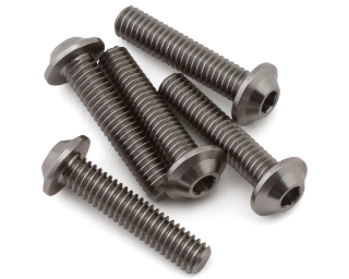 Picture of 1UP Racing M4 Titanium Pro Duty LowPro Head Screws (5) (4x18mm)