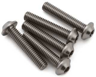 Picture of 1UP Racing M4 Titanium Pro Duty LowPro Head Screws (5) (4x20mm)