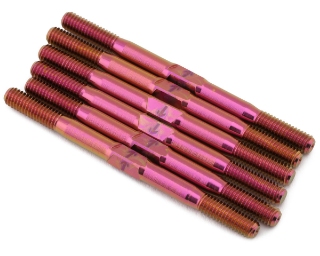Picture of 1UP Racing TLR 22 5.0 Pro Duty Titanium Turnbuckle Set (Pink)