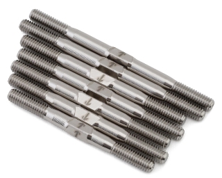 Picture of 1UP Racing Yokomo MO 2.0 Pro Duty Titanium Turnbuckle Set (Silver)