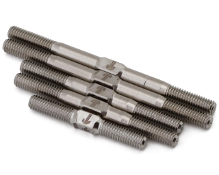 Picture of 1UP Racing Tamiya TRF421 Pro Duty Titanium Turnbuckles Set (Silver)