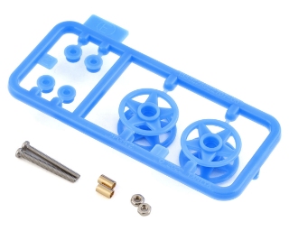Picture of Tamiya JR Low Friction Plastic Double Rollers (Blue)