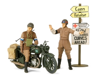 Picture of Tamiya 1/35 British BSA M20 Motorcycle Plastic Model Kit