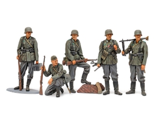 Picture of Tamiya 1/35 Mid WWII German Infantry Set Model Kit