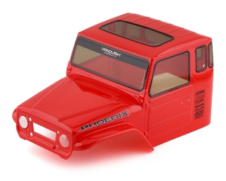 Picture of Vanquish Products VS4-10 Phoenix Pre-Painted Body (Red) (Front Cab)