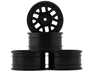 Picture of Tamiya CC-02 12-Spoke Off Road Wheels (Black) (4) (Front/Rear)