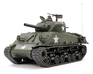 Picture of Tamiya 1/16 M4 Sherman 105mm Howitzer Scale Electric RC Tank