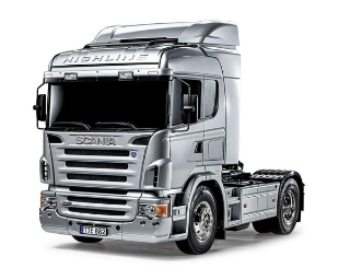 Picture of Tamiya 1/14 Scania R470 Highline Silver Edition Semi Truck Kit