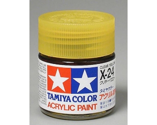 Picture of Tamiya X-24 Clear Yellow Gloss Finish Acrylic Paint (23ml)