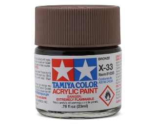 Picture of Tamiya X33 Bronze Gloss Finish Acrylic Paint (23ml)