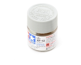 Picture of Tamiya XF-12 J.N. Flat Gray Acrylic Paint (10ml)