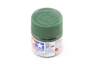 Picture of Tamiya XF-26 Flat Deep Green Acrylic Paint (10ml)
