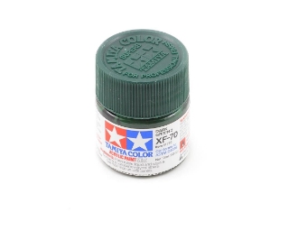 Picture of Tamiya XF-70 Flat Dark Green Acrylic Paint (10ml)
