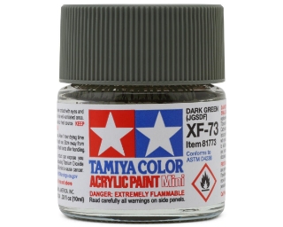 Picture of Tamiya XF-73 Flat Dark Green Acrylic Paint (10ml)