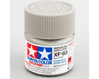 Picture of Tamiya XF-83 Flat Sea Grey Acrylic Paint (10ml)