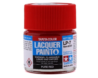Picture of Tamiya LP-7 Pure Red Lacquer Paint (10ml)