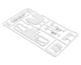 Picture of Tamiya Grille & Mirrors H Parts Set (White)