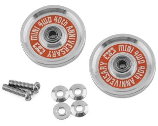 Picture of Tamiya JR 40th Anniversary HG 19mm Aluminum Ball-Race Rollers (Ringless)