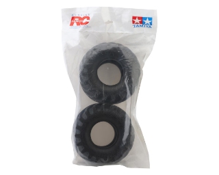 Picture of Tamiya 1/10 All-Traction Utility 3.9" Monster Truck Tires (2) (Clod Buster)