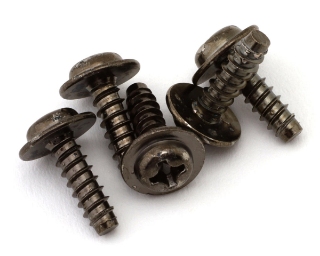 Picture of Tamiya 3x10mm Self Tapping Flanged Philips Screws (5)